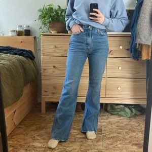 Reformation Georgia Retro High Rise Flare🌈🍄